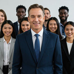 Fototapeta premium portrait of business team