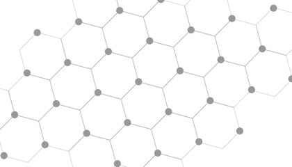 hexagon geometric pattern. seamless hex background. abstract honeycomb cell. vector illustration. design for the background flyers, ad honey, fabric, clothes, texture, textile pattern