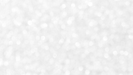 White and gray bokeh background. Photo can be used for the concepts of New Year, Christmas, Wedding Anniversary and all celebrations.
