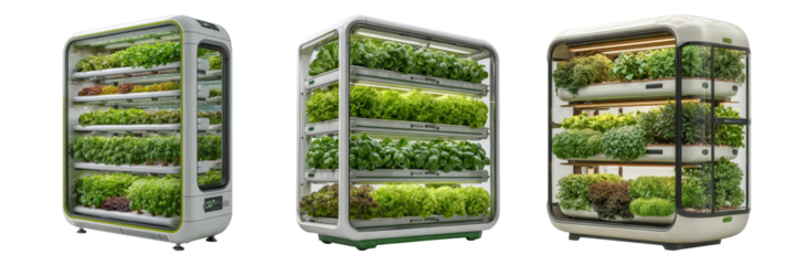 Modern Indoor Garden Systems for Growing Fresh Herbs and Vegetables