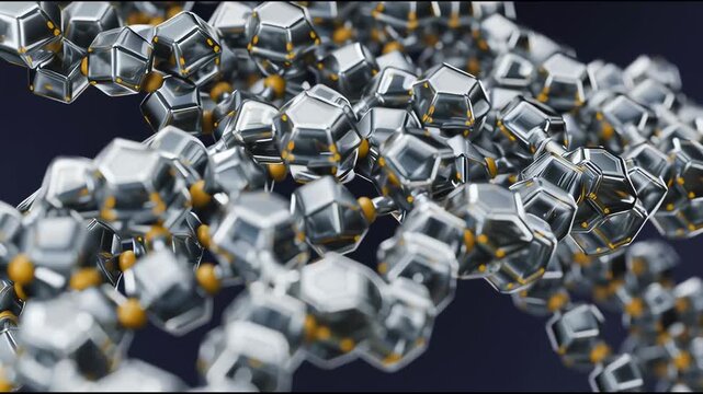 Advanced AI system analyzing chemical compounds for drug discovery, biotech research center, ultra-detailed