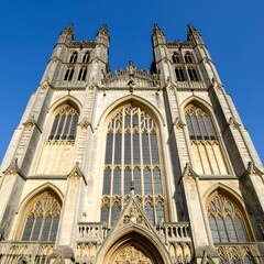 Fototapeta premium Gothic architecture facade