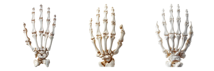 Anatomical Model of Human Hand Skeleton with Realistic Joint Structure