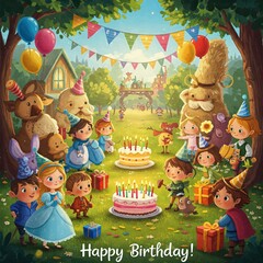 happy birthday party