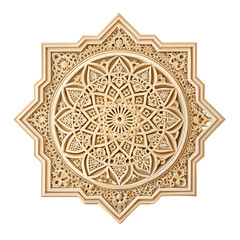 ornamental round lace pattern