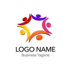 Olympic Sport Competition Logo Design Template