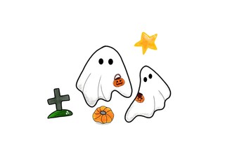 Halloween ghost 