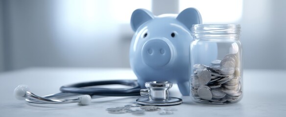 The innovative intersection of health care and personal finance represented visually.