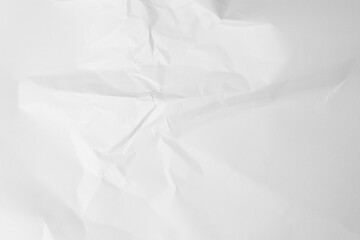 White recycled craft paper texture as background. Grey paper texture, Old vintage page or grunge vignette of old newspaper. Pattern rough art creased grunge letter. Hardboard with copy space for text.