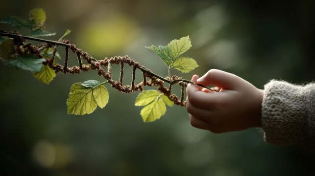 Human development is molded by the interaction of genetic predispositions and environmental circumstances.