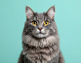 portrait of a british cat