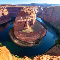 High-angle view of a scenic river bend (1)