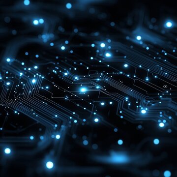 Simple dark techy background, perfect for technology-themed projects or digital platforms, Generative AI