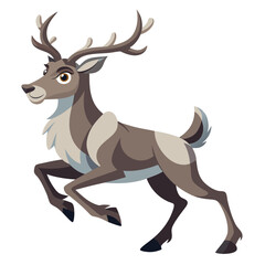 Cute Reindeer Cartoon