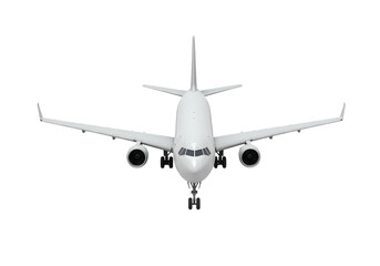 Obraz premium Airliner Ascent A Monochromatic Perspective on transparent background