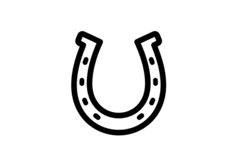 Abstract UShaped Particle Dispersion Glittering White Dots on Black Background isolated on transparent background