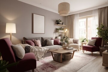Cozy living room interior (1)