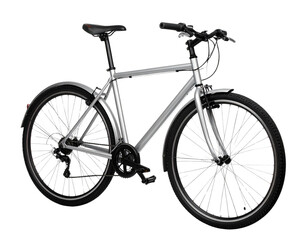 bicycle isolated on white