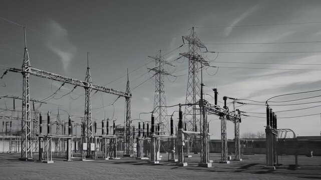 Industrial Power Substation