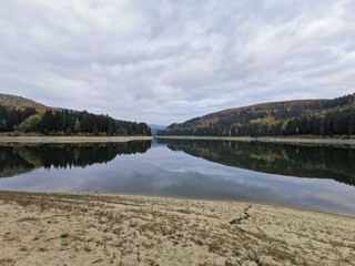 lake in the mountains