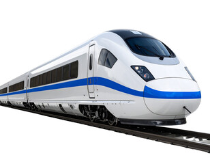 Fototapeta premium train on a white background