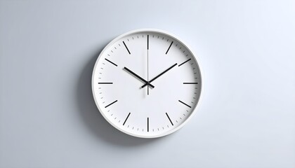 Clock Hands Floating Away from Face