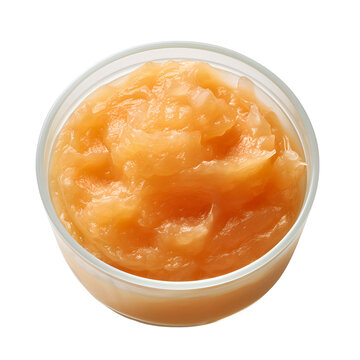 Glossy Swirl of Golden Honey on a Transparent Background