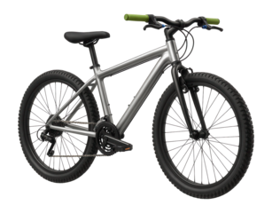 26-inch mountain bike with traditional wheel size and V-brakes