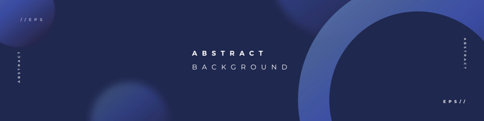 blue abstract background linkedin profile banner template