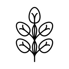 Fototapeta premium Foliage icon