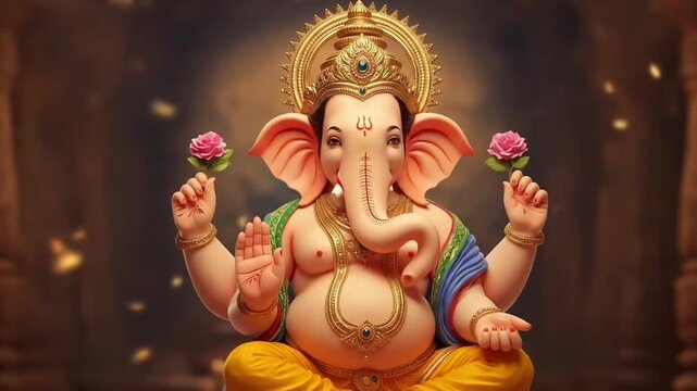 Goddess Laxmi, Lord Ganesha