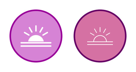 Sunrise Icon Design