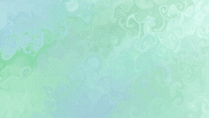Soft Pastel Green Watercolor Wave Background.