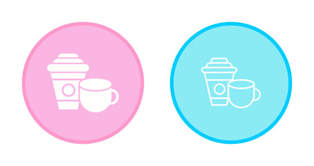 Coffee or Tea Icon Design