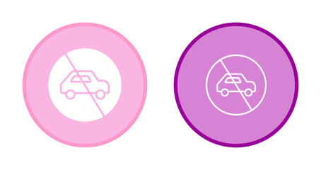 Prohibited Sign Icon Design