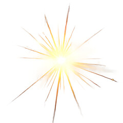 Fototapeta premium sparkler on black background