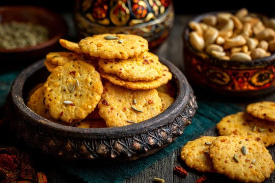 Crispy Masala Mathri: Festive Gluten-Free Tea-Time Snacks