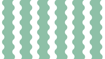 wide watermelon wave striped pattern background, vector