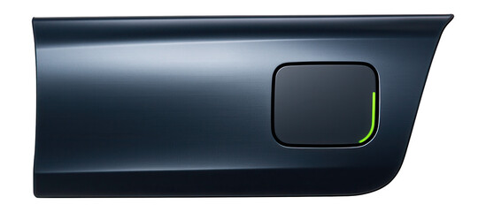 Electric vehicle trunk lid with flush charging port access