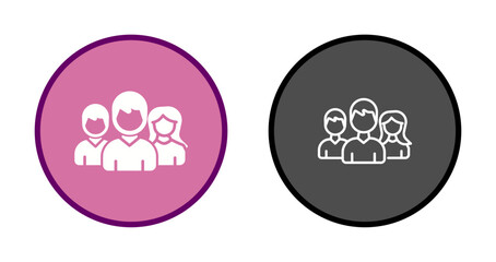 Group Photo Icon Design