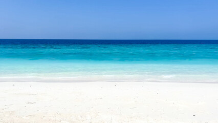 white sand beach
