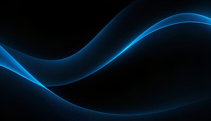abstract blue wave background