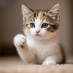 Precioso y lindo gatito bebé