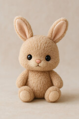Adorable Plush Bunny – Cute and Fluffy Stuffed Rabbit in 4K