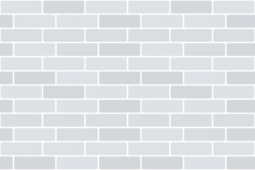 1/3 offset tile seamless pattern. Grey bricks design. Vector.
