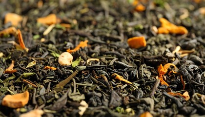 Aromatic blend of loose leaf tea with hints of citrus and subtle nutty notes for a delightful