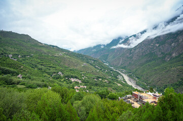 Fototapeta premium view from the mountain