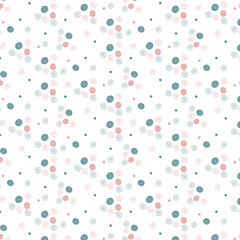 Bright And Light Doodle Style Shabby Rose Seamless Pattern