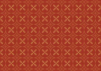 Red Golden Chinese Traditional Pattern background. Oriental Vector stock Abstract Chinese rich pattern.