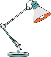 vector table lamp